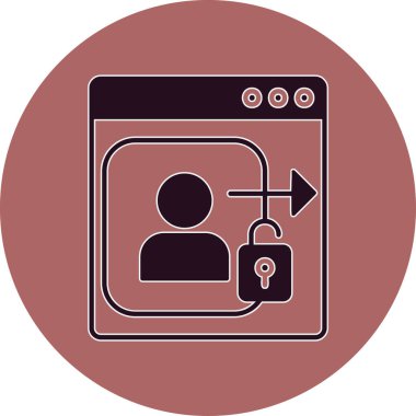 seo modern simgesinin vektör illüstrasyonu