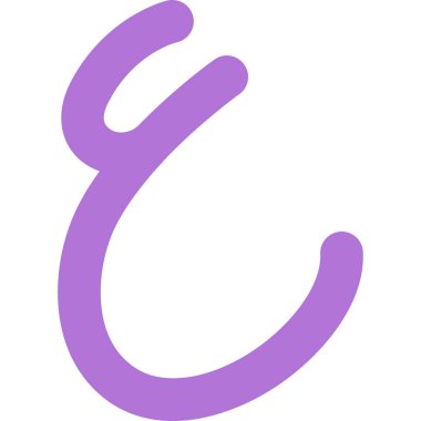 E harfi, alfabe tasarımı ögesi