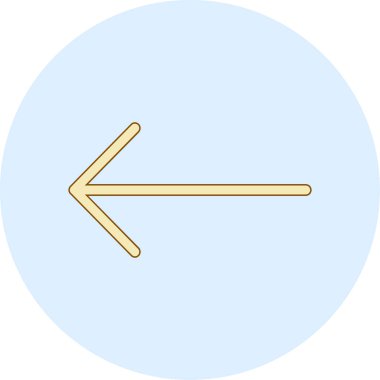 ok simgesi vektör illüstrasyonu