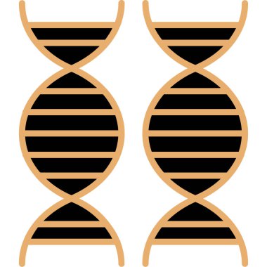 DNA simgesinin vektör çizimi