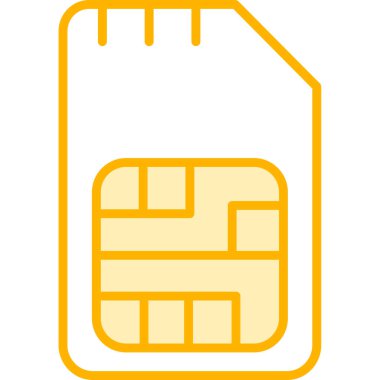 Kart simgesi, vektör illüstrasyonu