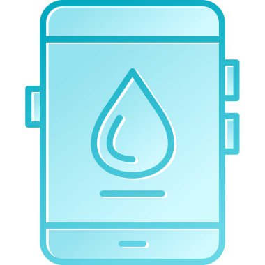 Akıllı telefon. akıllı telefon vektör simgesi