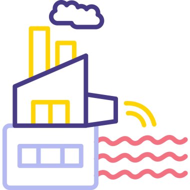 mimari yapı binası simgesi - taslak biçimi