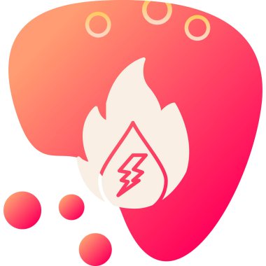 Simge vektör resimlemesini ateşle