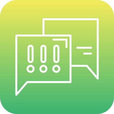 vektör lcd simgesi illüstrasyonu