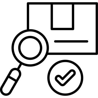 Ara. Web simgesi basit illüstrasyon