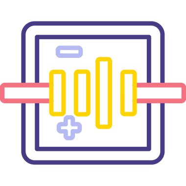 tablet simge vektör illüstrasyonu