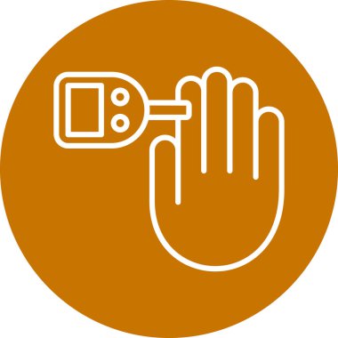 araba simgesi vektör illüstrasyonu