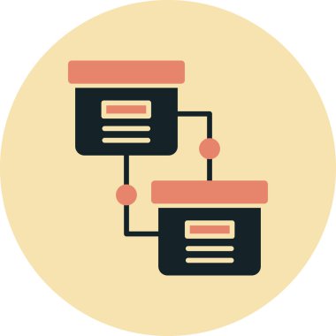 veritabanı simgesi çizimi