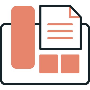 dizin web simgesi basit tasarım