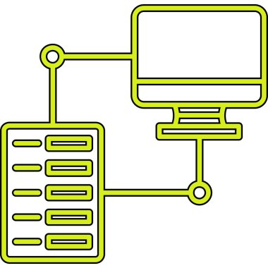 sunucu veri sunucusu simgesi
