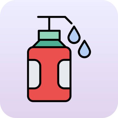 sabun simgesi vektör illüstrasyonu