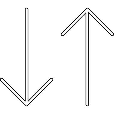 oklar vektör çizim