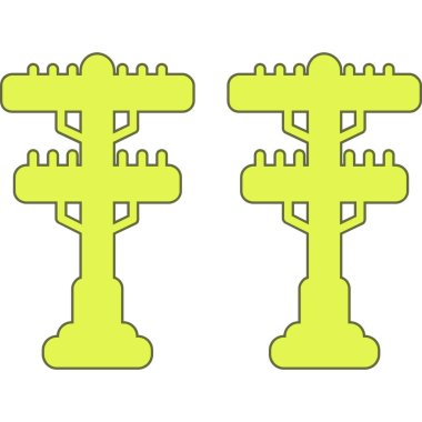 Noel ağacı vektör kümesi