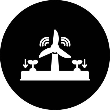 uydu simgesi vektör illüstrasyonu