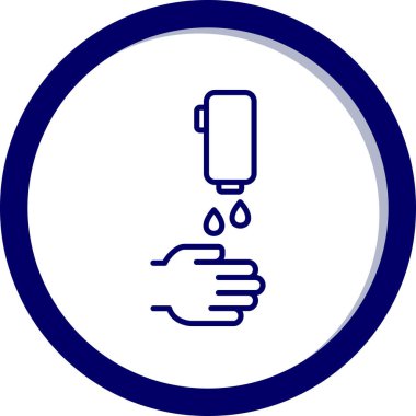 el simgesi vektör illüstrasyonu