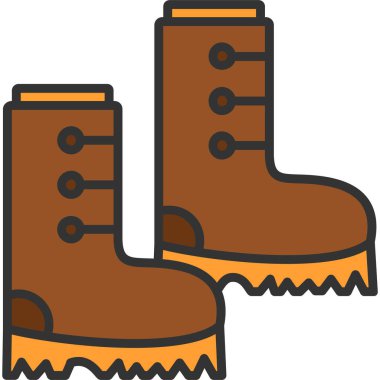 Sıcak bot bot çizmesi simgesi