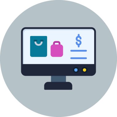 online shop. web icon simple design