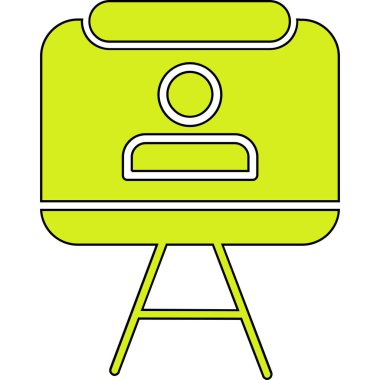 Yemek pişirmek. Web simgesi vektör illüstrasyonu