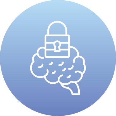 Bulut simgesi. Basit resimleme