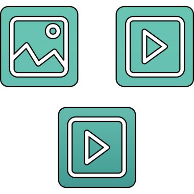 Modern b 'nin vektör illüstrasyonunda müziğin eksik simgesi