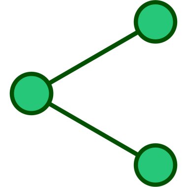 bağlantı simgesi vektör illüstrasyonu