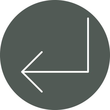 özet biçiminde sol ok simgesini yönlendir