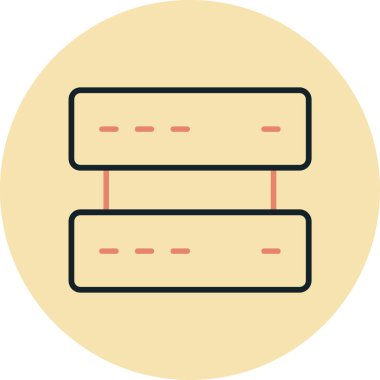 Web ve mobil renk simgesi. vektör illüstrasyonu