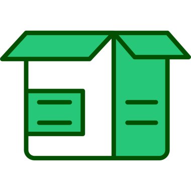 Bina. Web simgesi basit illüstrasyon