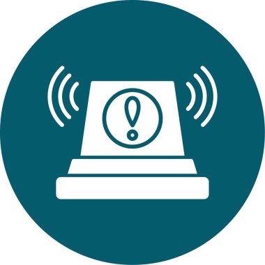 Ünlem işareti simgesi vektör çizim