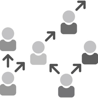 iş insanları simgesi, vektör tasarımı