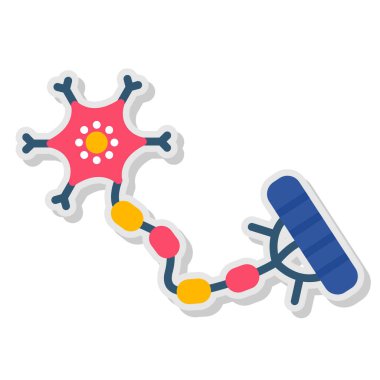 Molekül molekül ve molekül vektör ikonu tasarımı