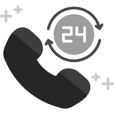 4 saat ikonu. düz dizayn. vektör illüstrasyonu.