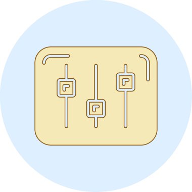 Modern b 'nin vektör illüstrasyonu insansız hava aracının ikonundan yoksun