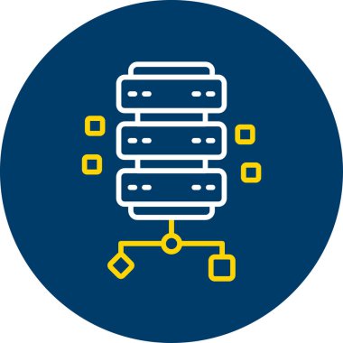 veritabanı simgesi çizimi