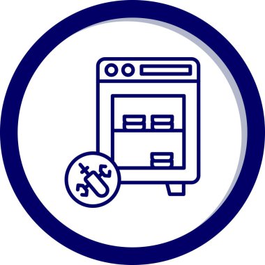 seo modern simgesinin vektör illüstrasyonu