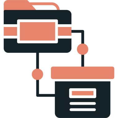 ağ paylaşım simgesi çizimi