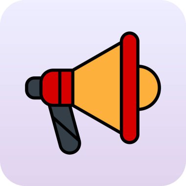 hoparlör vektör illüstrasyonu