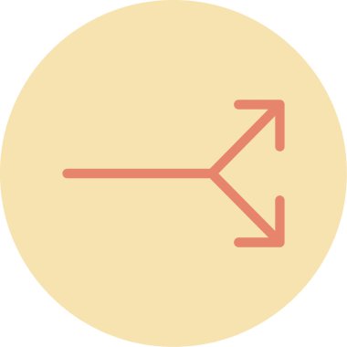 yön simgesi, vektör illüstrasyonu