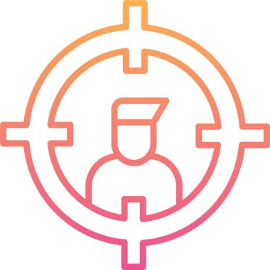 seo modern simgesinin vektör illüstrasyonu