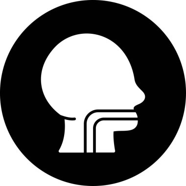 Borusu olan bir adamın vektör çizimi