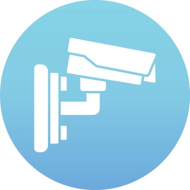 Gözetim simgesi, vektör illüstrasyonu