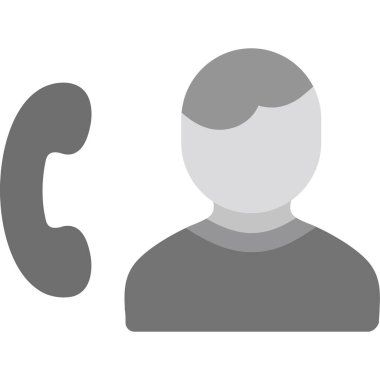 Operatör düz vektör simgesi