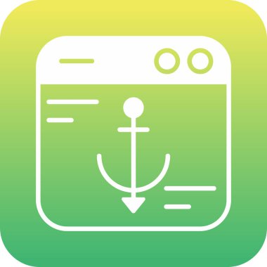 Dijital verilerin eşsiz vektör simgesi