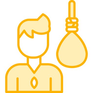 Çantalı bir adamın vektör çizimi