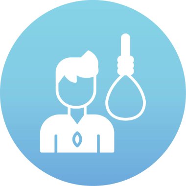 Bir insan simgesinin vektör illüstrasyonu