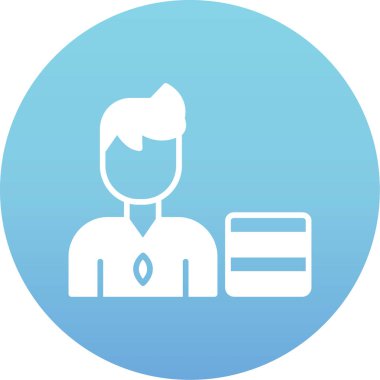 Kartvizitin vektör illüstrasyonu