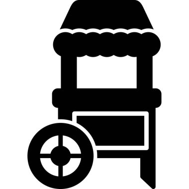 Gıda simgesinin vektör illüstrasyonu