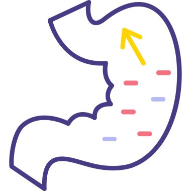 Midem. Web simgesi basit illüstrasyon