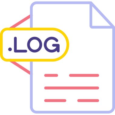 dosya simgesi, vektör illüstrasyonu